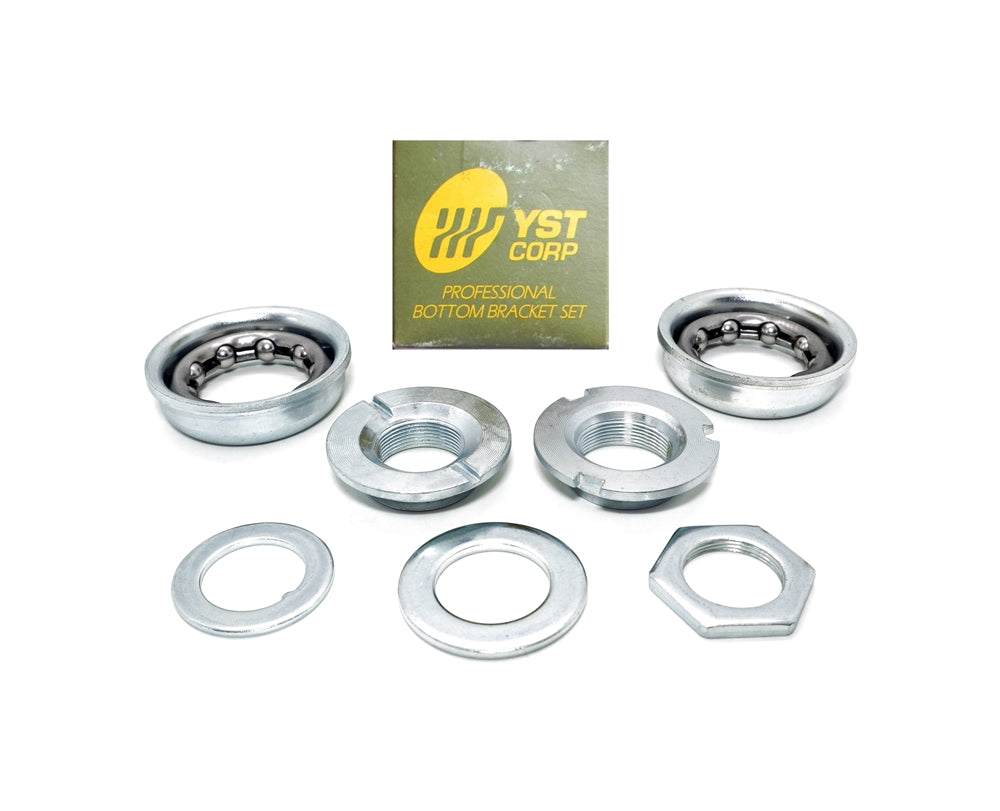 YST Professional BMX Bottom Bracket Cup Set - Raleigh Burner etc - USA Large Shell