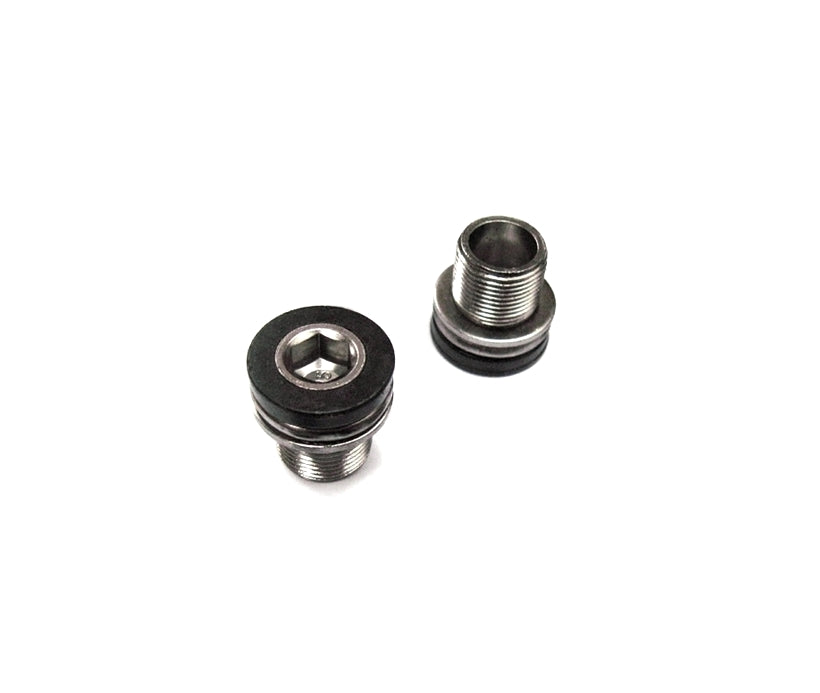 Pair of Shimano ISIS Hollow Tech Axle Compatible Bike Bottom Bracket Allen Key Crank Bolts