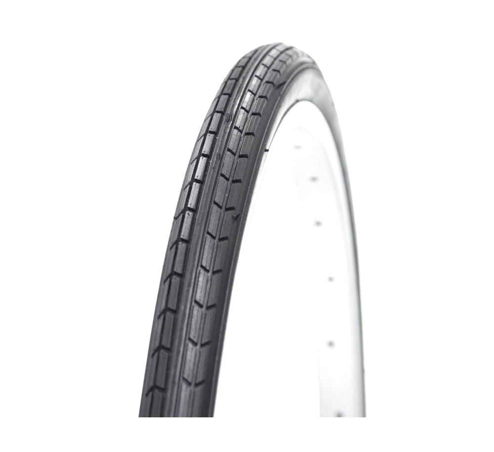 26" Traditional Bike Cycle Tyre 26x1 3/8" (37-590) All Black Touring City Tread