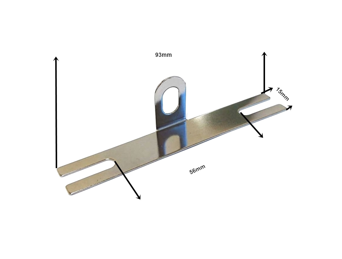 Aluminium Bicycle Mudguard Bridge Available In Two Sizes - Narrow 73mm or Wide 93mm
