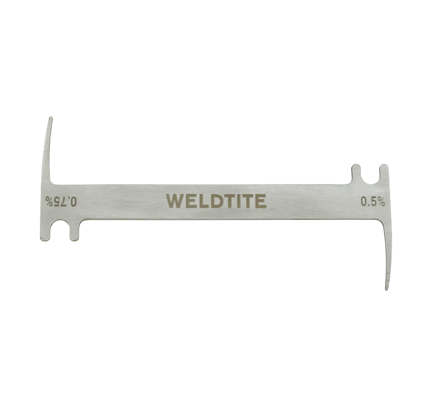 WELDTITE Bike Chain Checker - Stretch Wear Indicator Tool for 5-13 Speed Chains