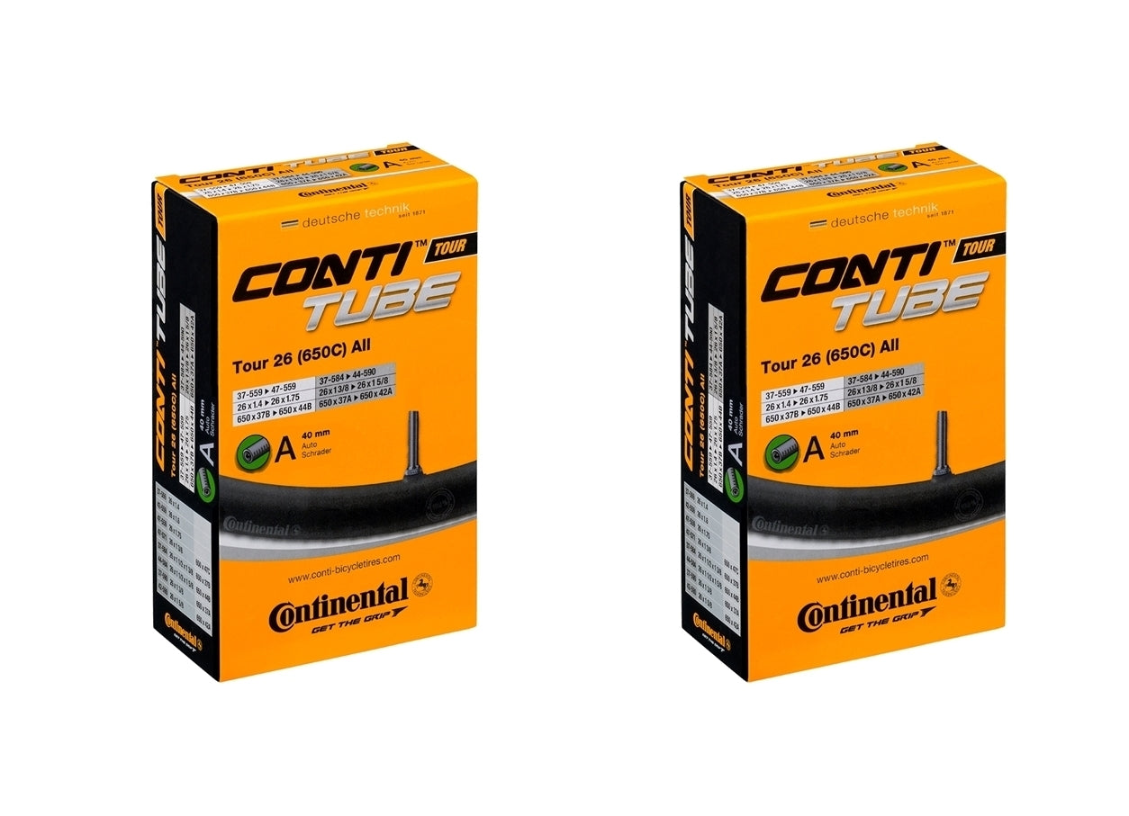 Continental Inner Tube Tour 26 (650C) 26" - 27.5" Schrader or Presta Valve