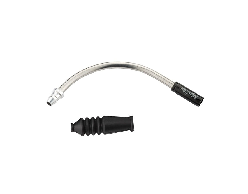JAGWIRE Stainless Steel Bike V-Brake Pipe Cable Guide & Noodle 90° Degree