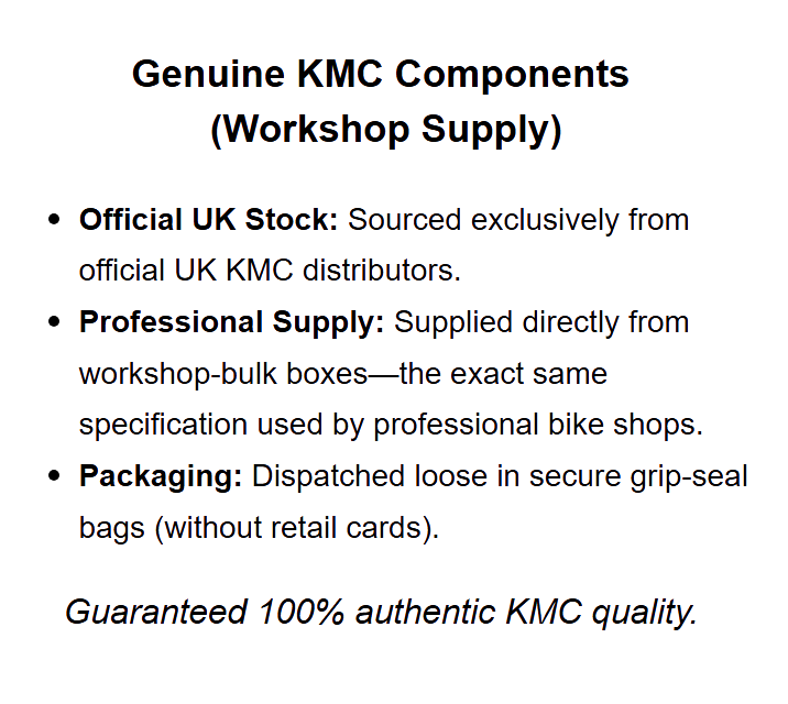 2x KMC Missing Link Bike Chain Joining Links 10 Speed (re-usable) 5.9mm Pin Length