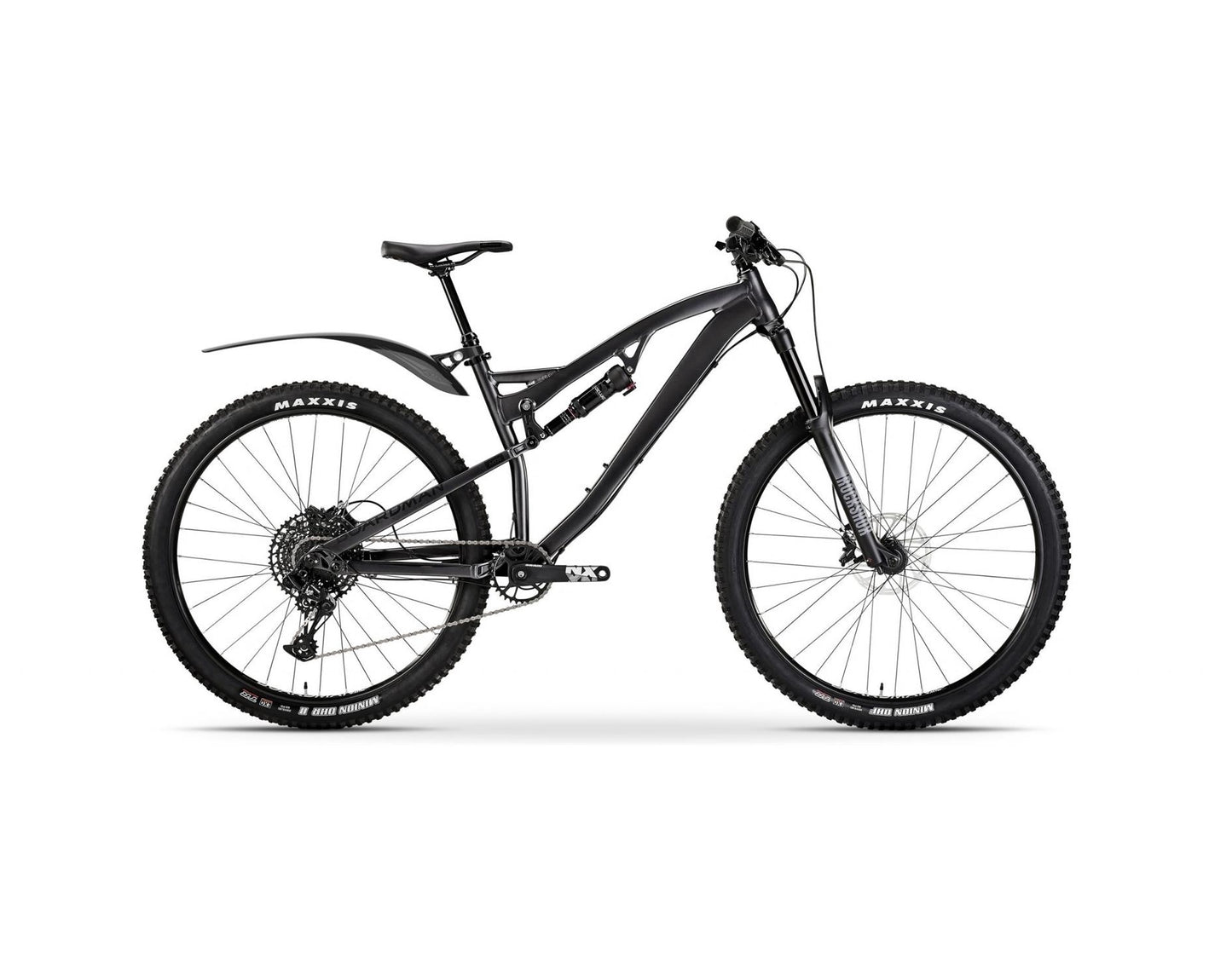 Crud XLR Rear Seat Post Mounted Mudguard Black - Perfect for 27.5" - 29" Wheeled Bikes