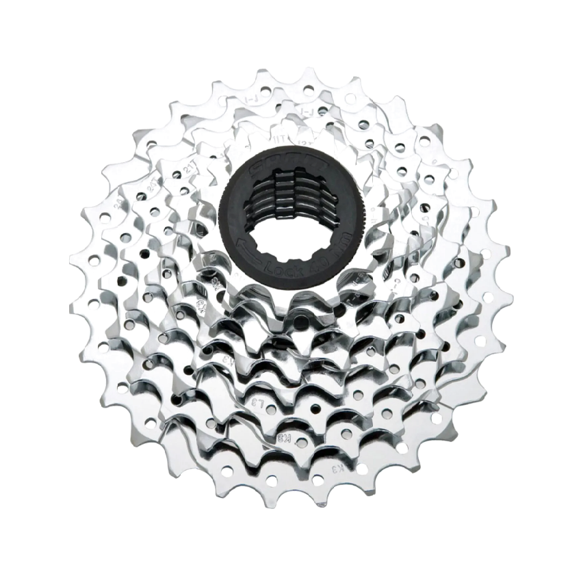 SRAM 8 Speed Mountain Bike Rear Cassette Powerglide PG830 11-28T Silver