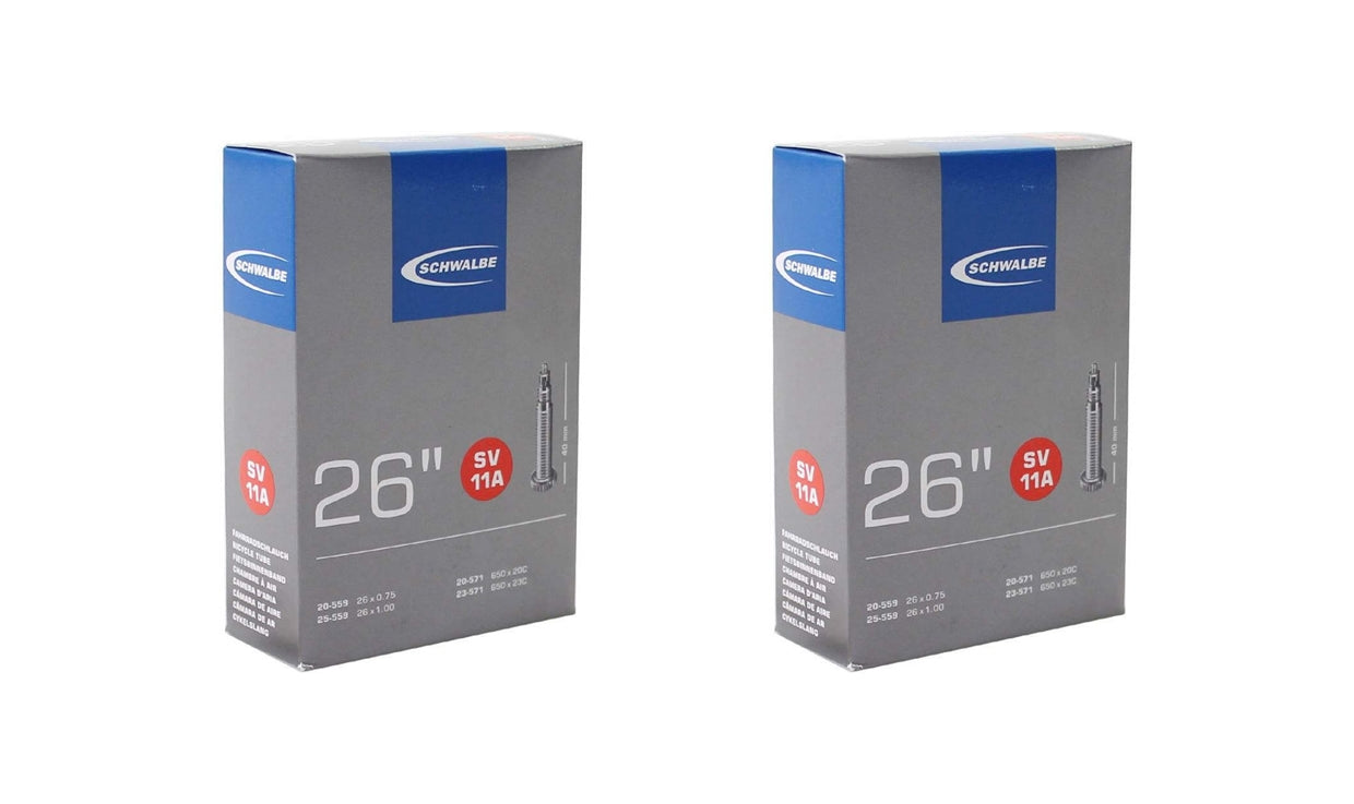 Schwalbe SV11A 650C Bike Inner Tube 650x20c - 650x23c Presta High Pressure Valve