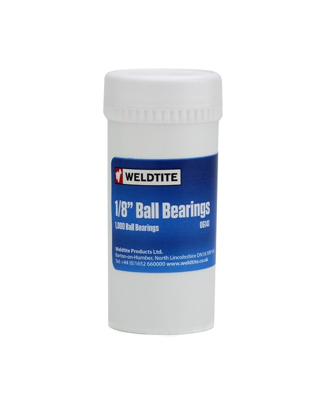 Weldtite Loose Bike Ball Bearings Bulk Tub - Sizes 1/8" 5/32" 3/16" 7/32" 1/4"