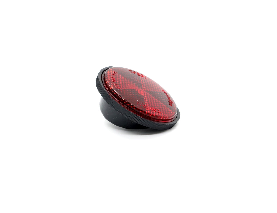 Rear Cycle Mudguard Fitting Round Bike Reflector Red - Oxford Products RE838