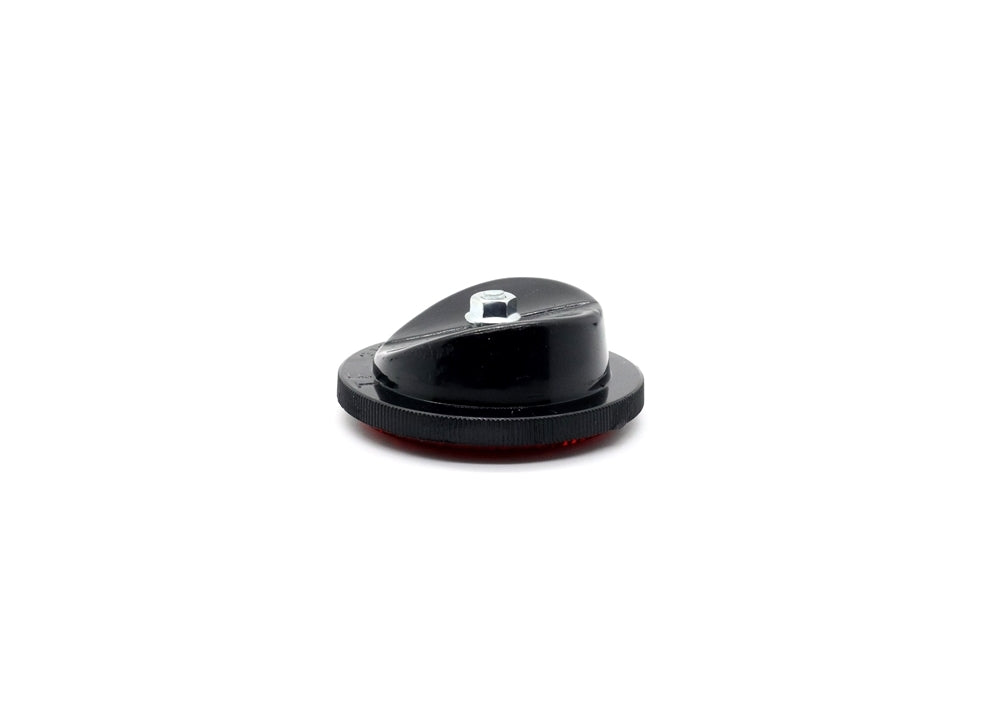 Rear Cycle Mudguard Fitting Round Bike Reflector Red - Oxford Products RE838
