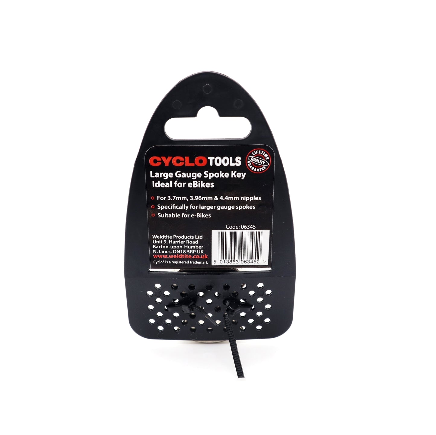 Large Gauge Spoke Key Adjuster Cycle Spanner 3.7mm 3.96mm 4.4mm (Ideal for eBikes)