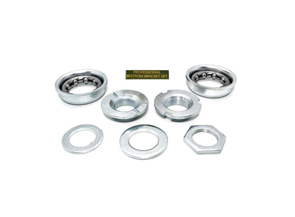 BMX/MTB Steel One Piece Crank Bottom Bracket Axle 170mm OPC + YST BB Set Option