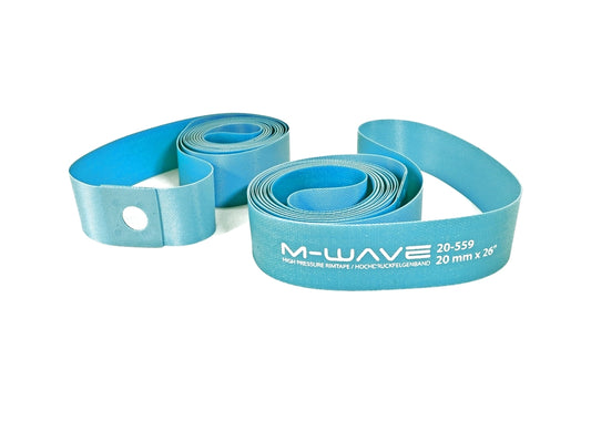 2x M-Wave PVC High Pressure 26" Mountain Bike Wheel Cycle Rim Tapes 26x20mm (20-559)