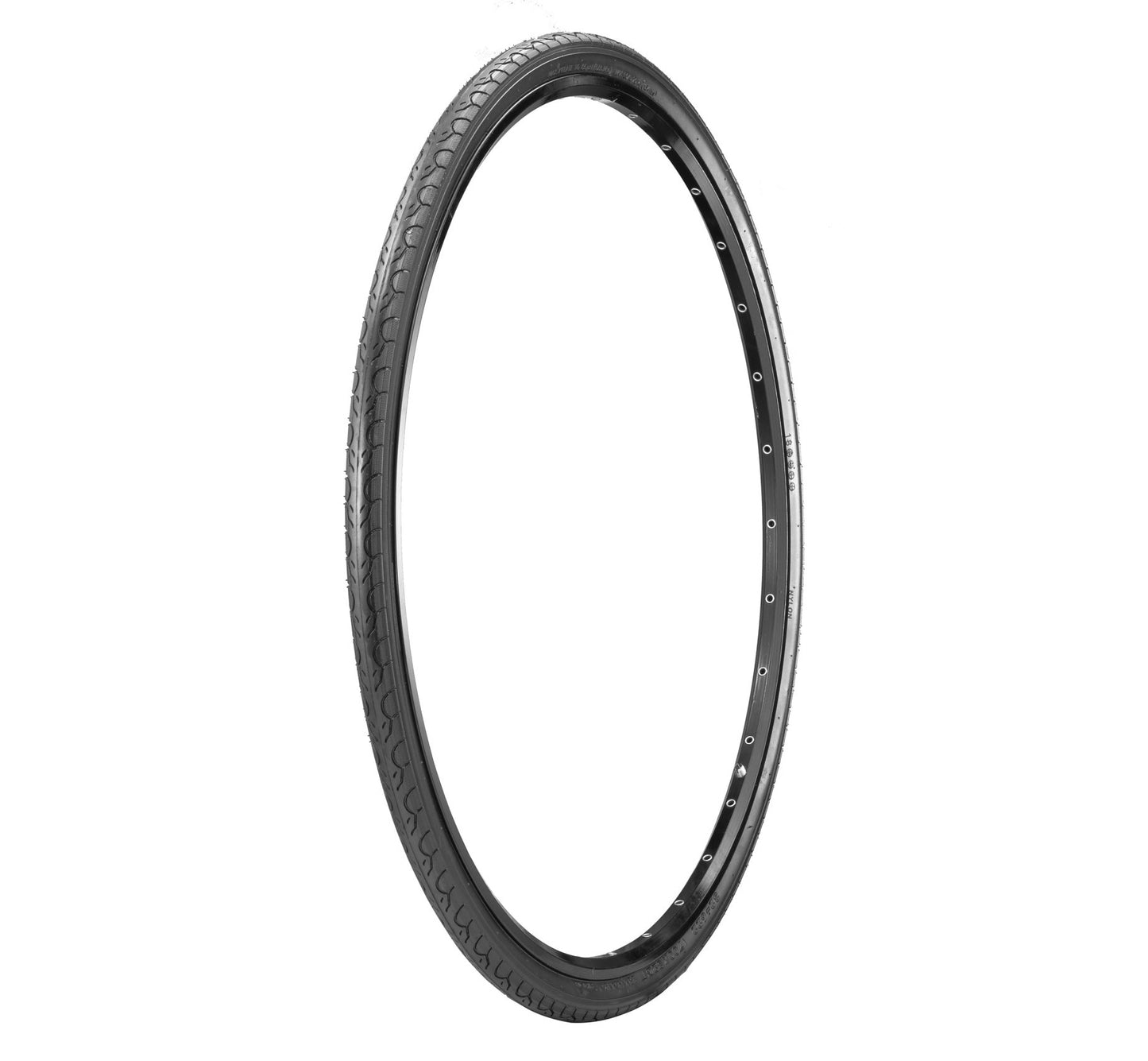 700x28c Road Touring Hybrid Bike Tyre (28-622) 700c Semi Slick Tread