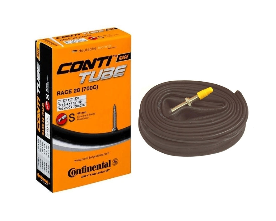 Continental Racing Bike Inner Tube Race 28 (700c) Presta 42mm Valve 700x20c-25c