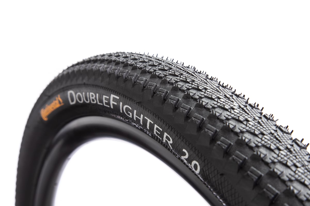 Continental Double Fighter III 29" MTB Tyres 29x2.00 Presta Tube Set