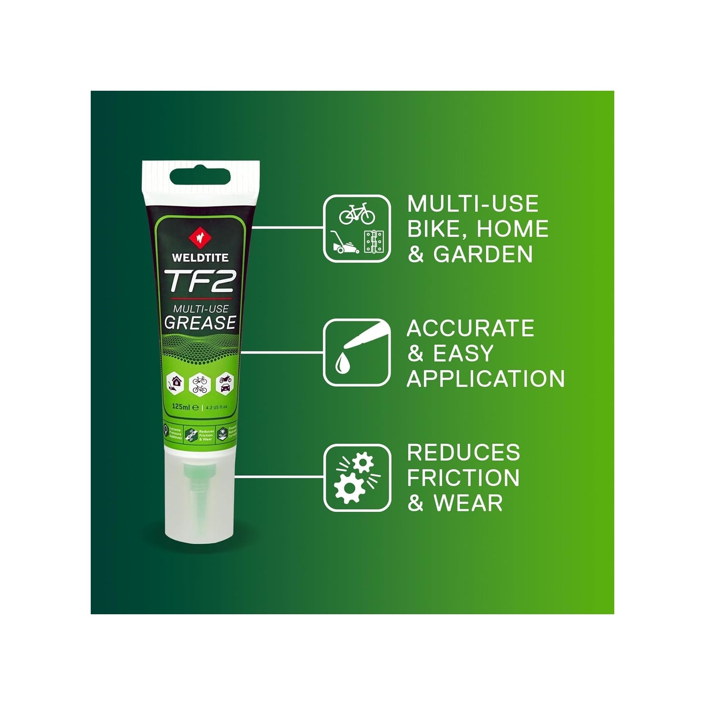 Weldtite TF2 Multi-Use Bike Grease 125ml