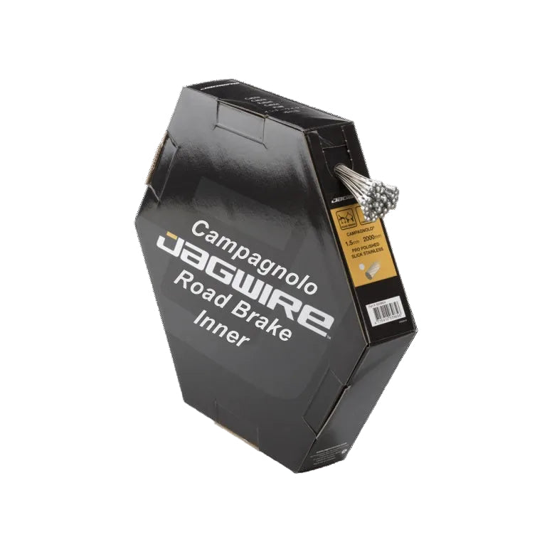 JAGWIRE Road Bike Inner Brake Cable Wire Campagnolo Pear Nipple - Slick Stainless, Pro, Elite