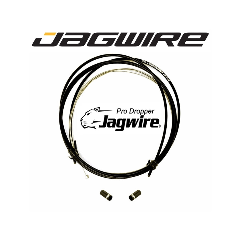 JAGWIRE Pro Dropper Seat Post Inner & Outer Cable Kit - Pro Polished Slick Stainless