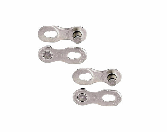 2x KMC Missing Link Bike Chain Joining Links 12 Speed (non re-usable) 5.2mm Pin Length