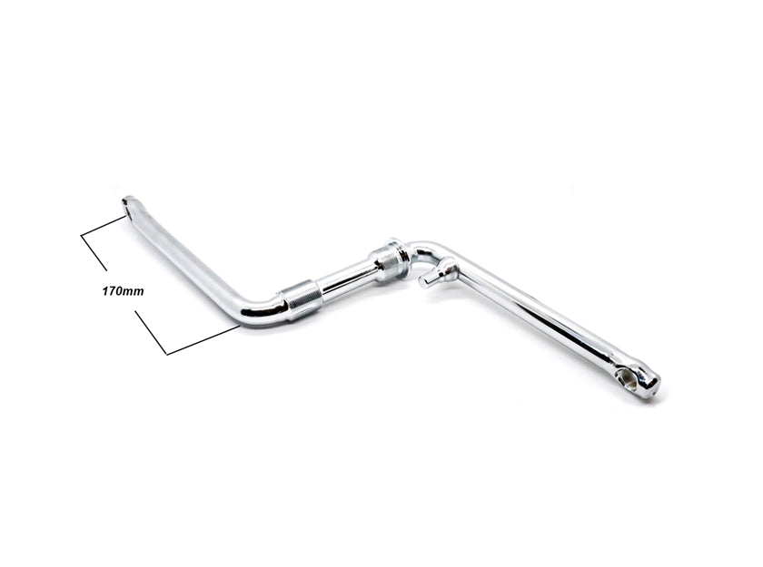 BMX/MTB Steel One Piece Crank Bottom Bracket Axle 170mm OPC + YST BB Set Option