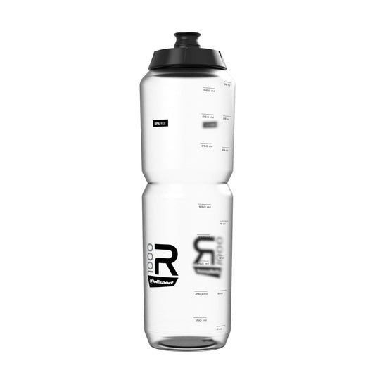 POLISPORT R1000 BPA Free Bike Water Drinks Bottle 1000ml Clear / Transparent 1L