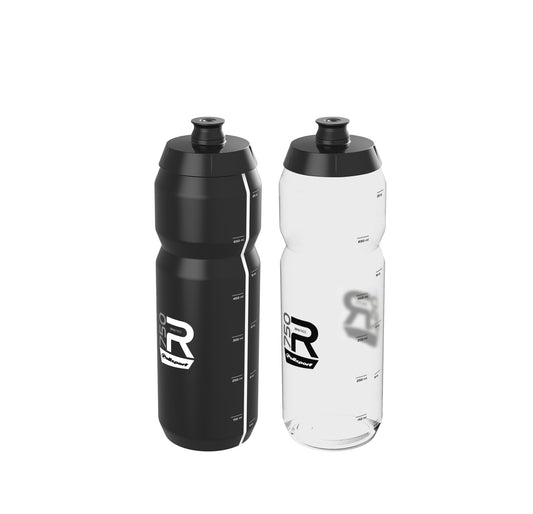 POLISPORT R750 BPA Free Bike Water Drinks Bottle 750ml Black or Clear / Transparent