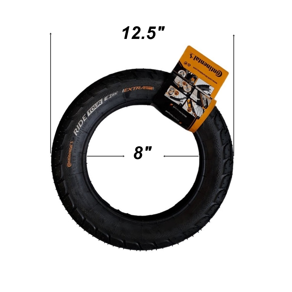 Continental 12" Ride Tour Bike Pushchair Stroller Tyre 12 1/2 x 2 1/4 (62-203)