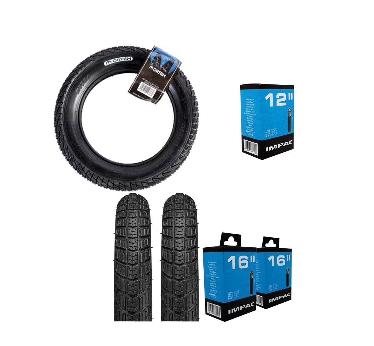 Tyre Set Suitable for Sinclair C5 + Inner Tube Option