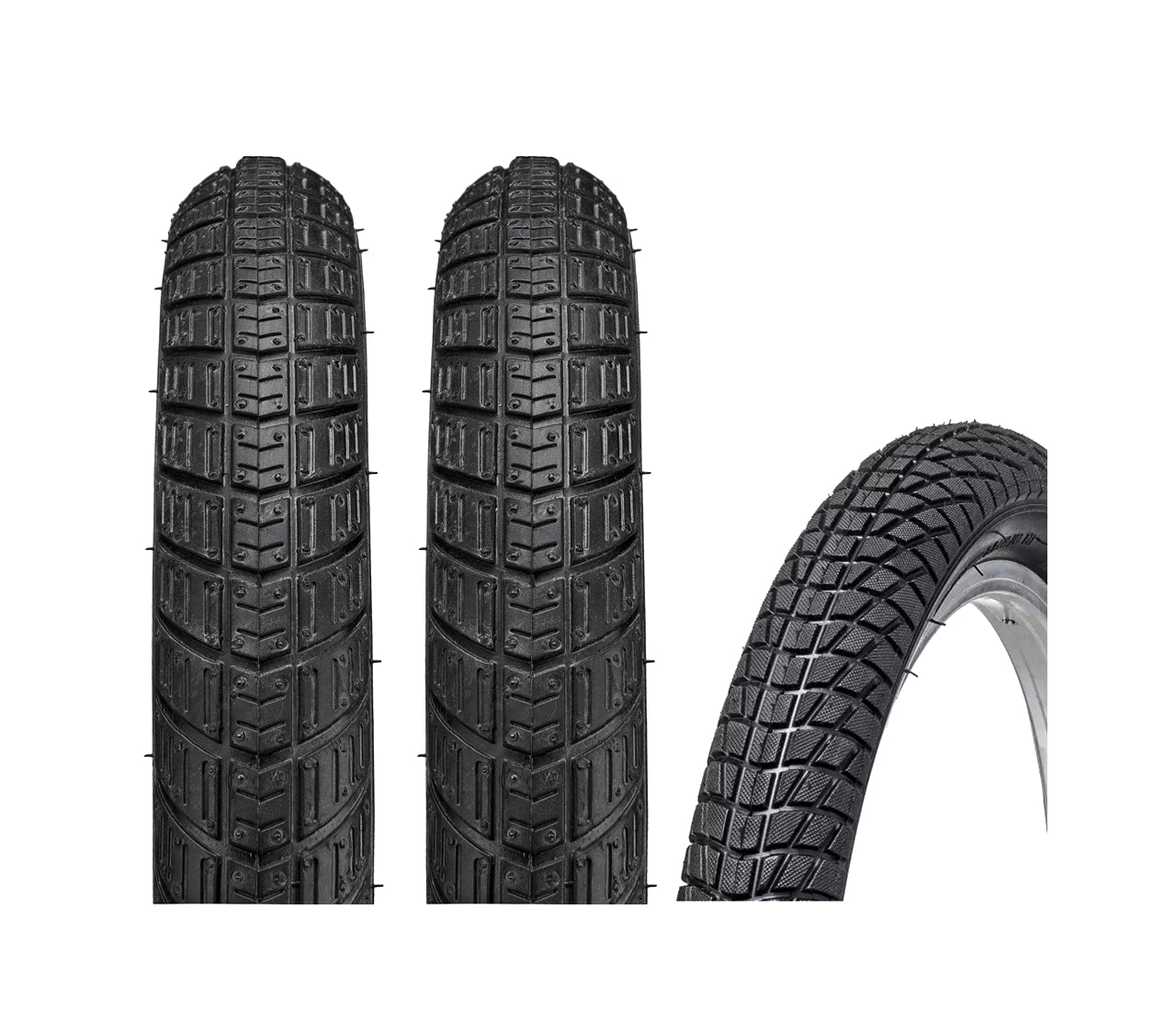 Tyre Set Suitable for Sinclair C5 + Inner Tube Option