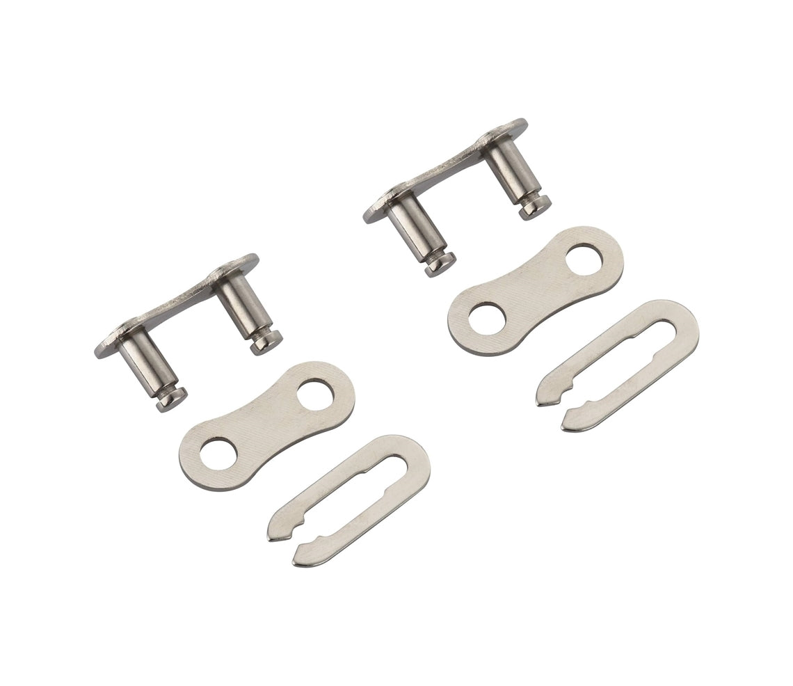 2x Clarks Traditional Bike Chain Joining Split Links - Single or 3 Speed 1/2"x1/8"