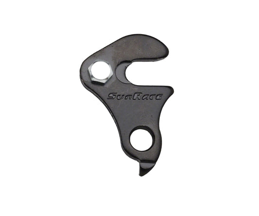 SunRace Bike Derailleur Rear Mech Hanger Plate Bracket With Nut & Bolt Black